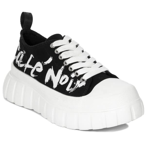 sneaker ασπρόμαυρο - Image 2